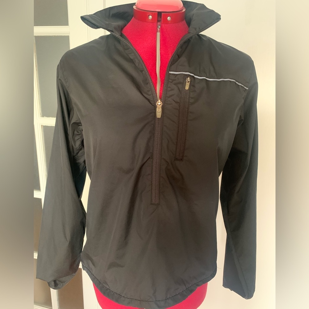 MEC Black Windbreaker